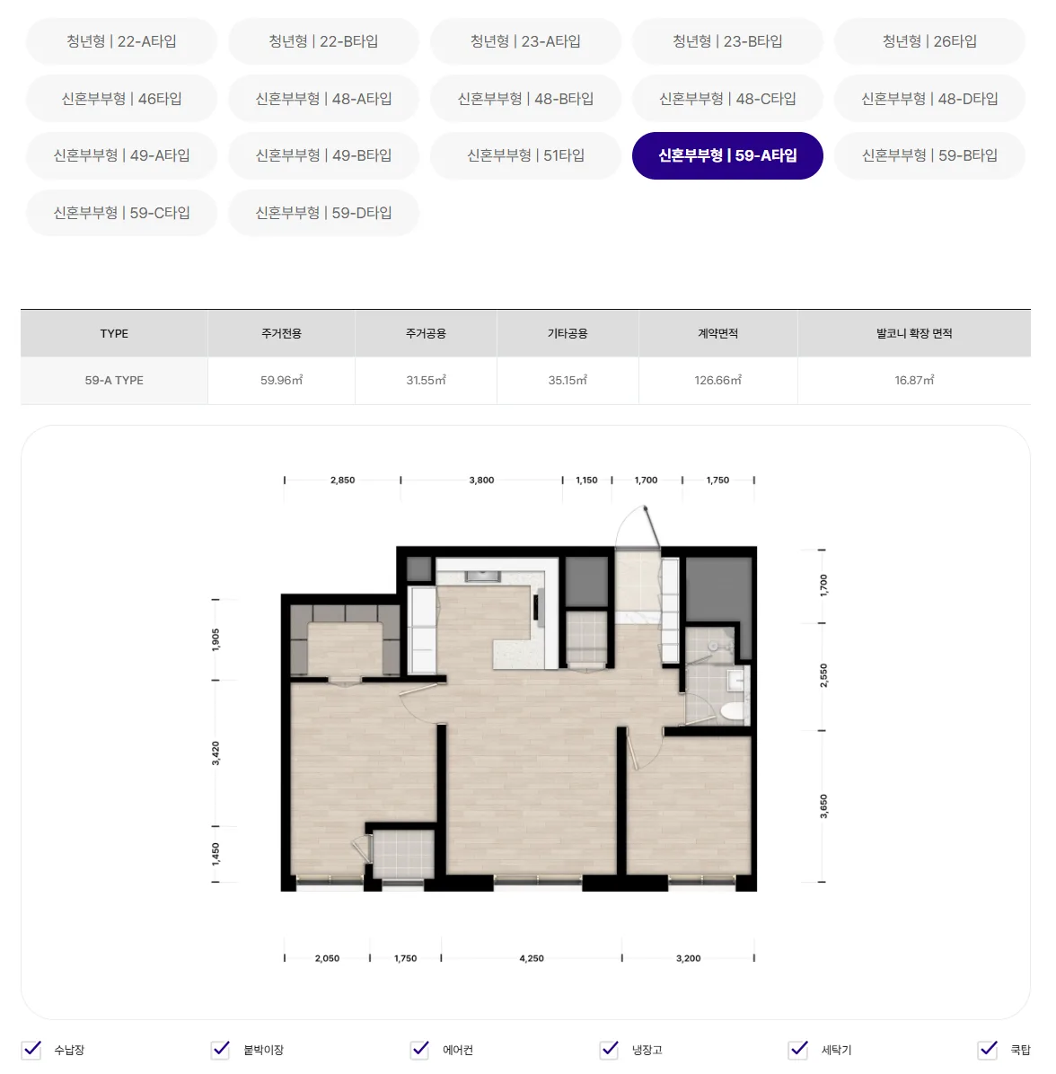 노원역 해링턴플레이스 노원 센트럴 평면도 8