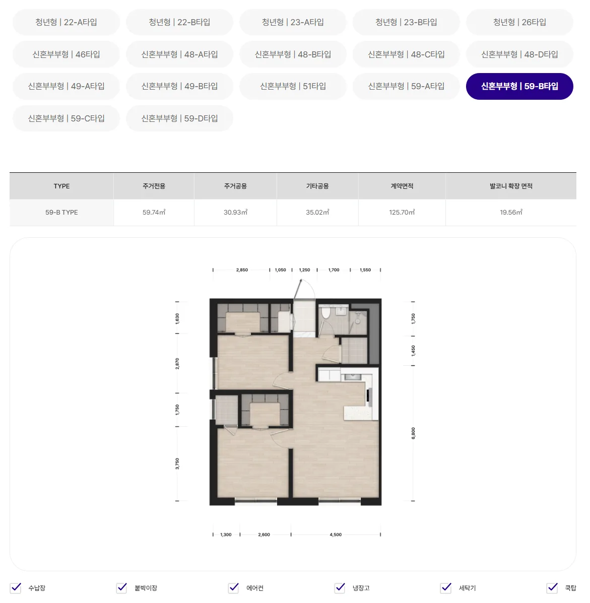 노원역 해링턴플레이스 노원 센트럴 평면도 9